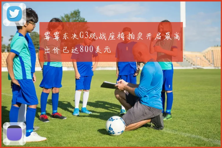 霉霉东决G3观战座椅拍卖开启最高出价已达800美元